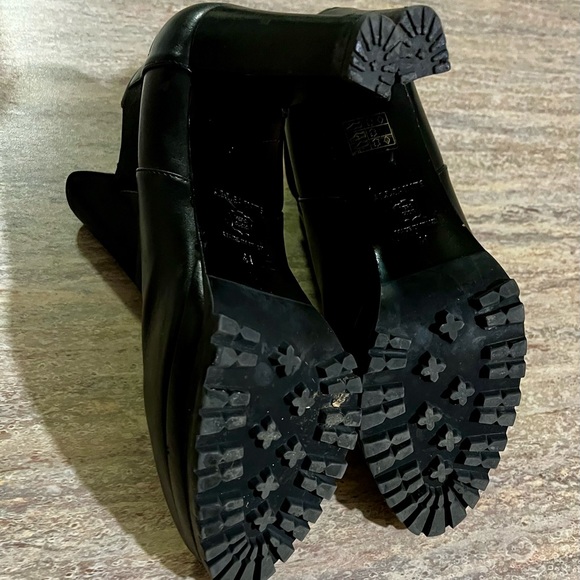 All Saints leather ankle heeled boots - Picture 15 of 16